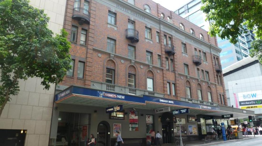 Base Brisbane Embassy Hostel Εξωτερικό φωτογραφία